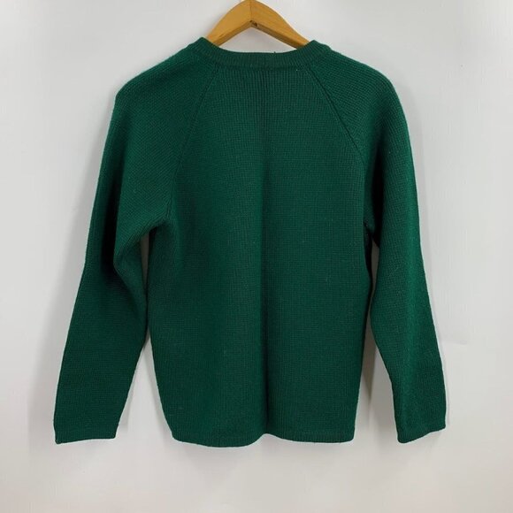 Richard Stapf Men's 100% Australian Wool V-Neck Long Sleeve Sweater Size L - Picture 2 of 9